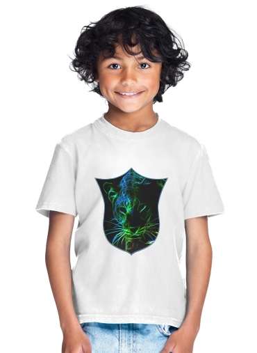  Abstract neon Leopard para Camiseta de los niños