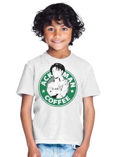 Ackerman Coffee para Camiseta de los niños
