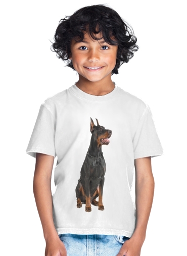  Adult Doberman para Camiseta de los niños