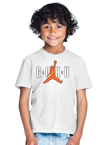  Air Goku Parodie Air jordan para Camiseta de los niños
