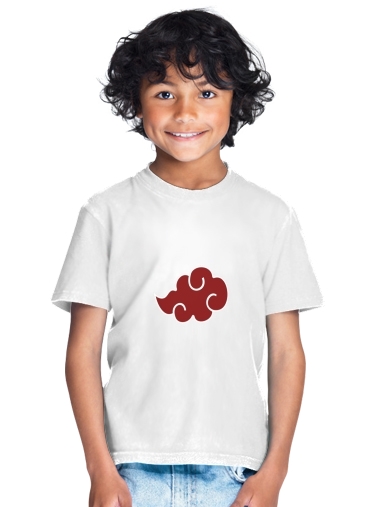  Akatsuki Cloud REd para Camiseta de los niños