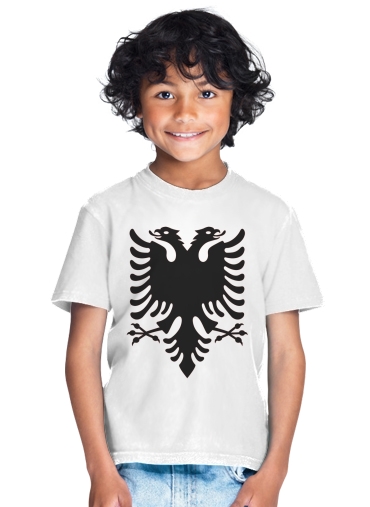  Albanie Painting Flag para Camiseta de los niños