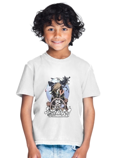  Space Pirate - Captain Harlock para Camiseta de los niños