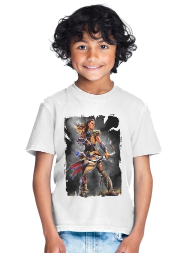  Aloy Horizon Zero Dawn para Camiseta de los niños