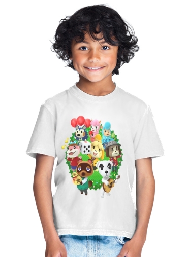  Animal Crossing Artwork Fan para Camiseta de los niños