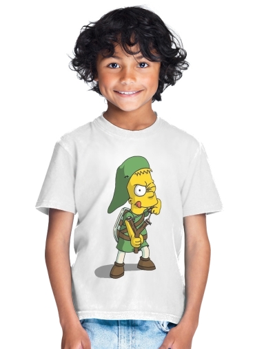  Bart X Link para Camiseta de los niños