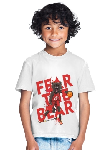  Beasts Collection: Fear the Bear para Camiseta de los niños