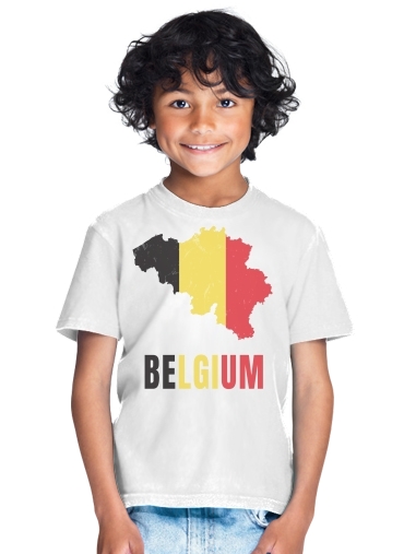  Belgium Flag para Camiseta de los niños