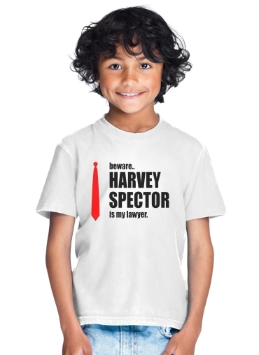  Beware Harvey Spector is my lawyer Suits para Camiseta de los niños