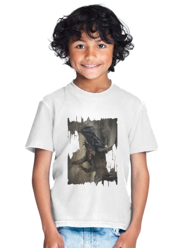  Black Dragon para Camiseta de los niños