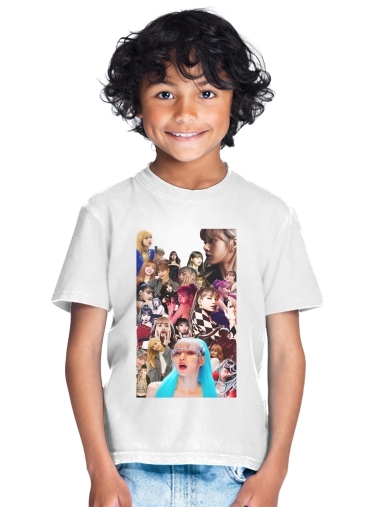  Blackpink Lisa Collage para Camiseta de los niños
