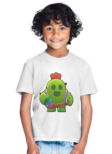  Brawl Stars Spike Cactus para Camiseta de los niños