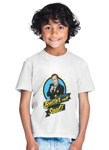  Breaking Bad Better Call Saul Goodman lawyer para Camiseta de los niños