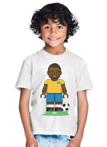  Bricks Collection: Brasil Edson para Camiseta de los niños