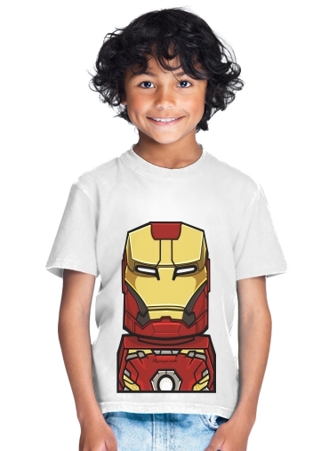  Bricks Ironman para Camiseta de los niños