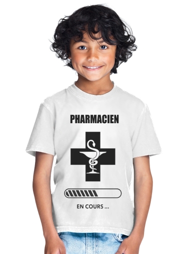  Cadeau etudiant Pharmacien en cours para Camiseta de los niños