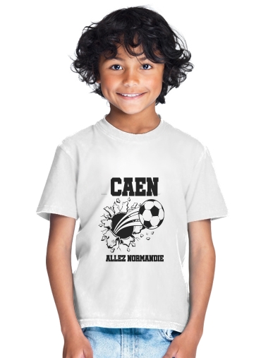 Caen  Futbol Home para Camiseta de los niños