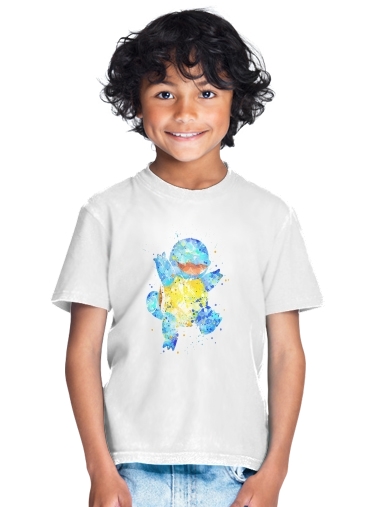  Carapuce Watercolor para Camiseta de los niños