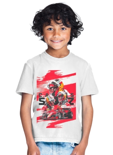  Carlos Sainz JR para Camiseta de los niños