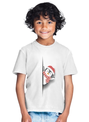  christmas Penguin para Camiseta de los niños