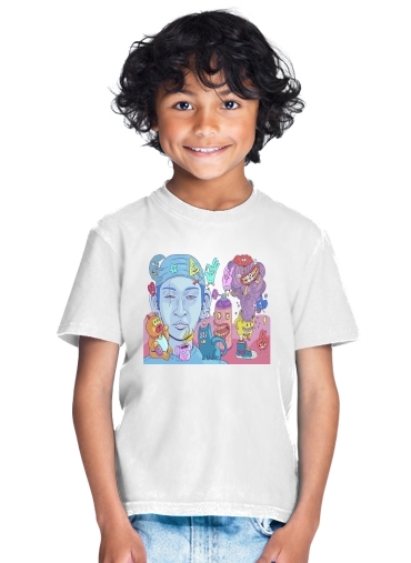  Colorful and creepy creatures para Camiseta de los niños