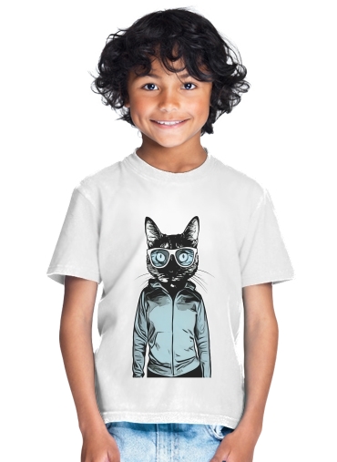  Cool Cat para Camiseta de los niños