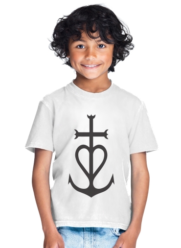  Croix de Camargue para Camiseta de los niños