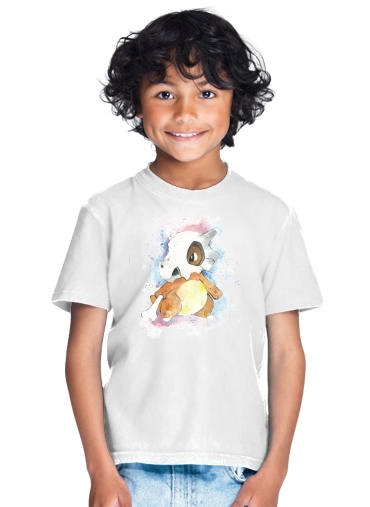  Cubone Watercolor para Camiseta de los niños