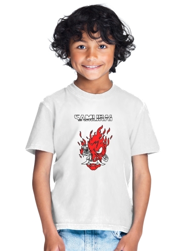  cyberpunk samurai para Camiseta de los niños