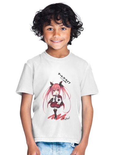  Date A Live Kotori Anime  para Camiseta de los niños