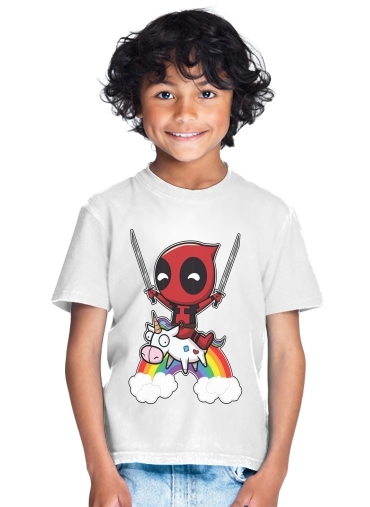  Deadpool Unicorn para Camiseta de los niños