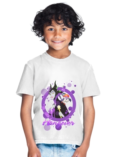  Disney Hangover: Maleficent feat. Zazu  para Camiseta de los niños