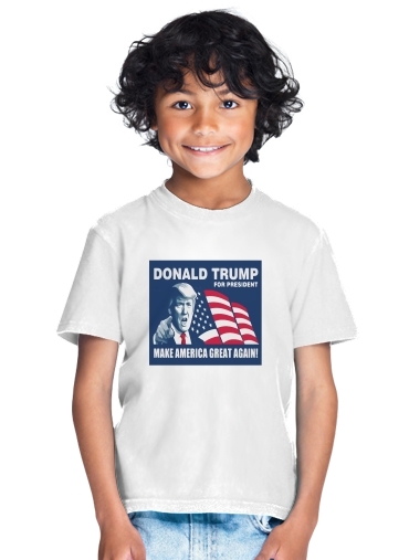  Donald Trump Make America Great Again para Camiseta de los niños