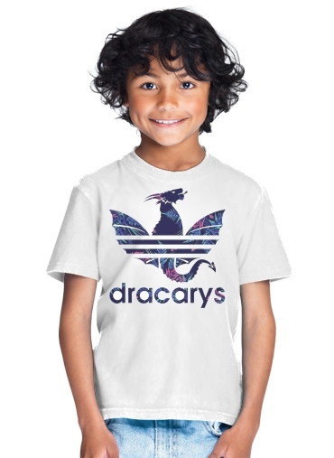  Dracarys Floral Blue para Camiseta de los niños