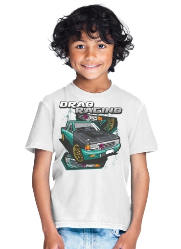  Drag Racing Car para Camiseta de los niños