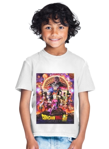  Dragon Ball X Avengers para Camiseta de los niños