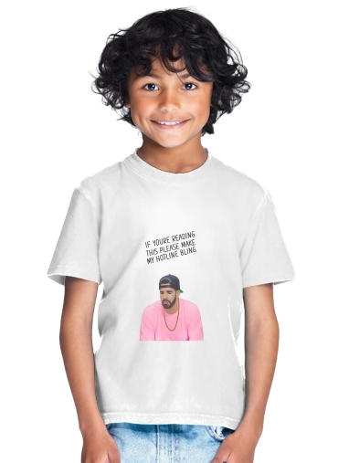  Drake Bling Bling para Camiseta de los niños