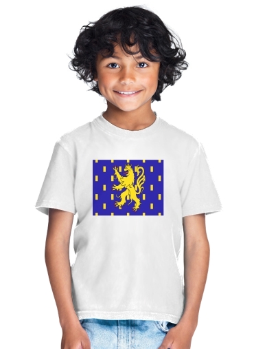  Drapeau de la FrancheComte para Camiseta de los niños