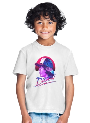  Dustin Stranger Things Pop Art para Camiseta de los niños