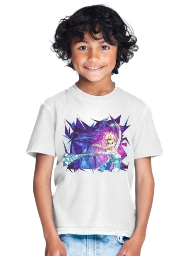  Elsa Frozen para Camiseta de los niños