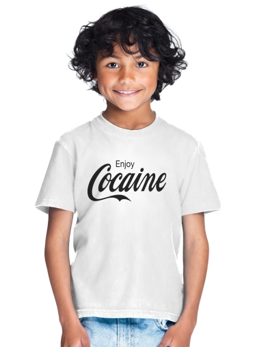  Enjoy Cocaine para Camiseta de los niños