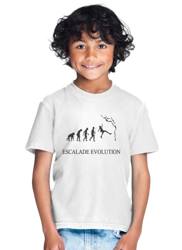  Escalade evolution para Camiseta de los niños