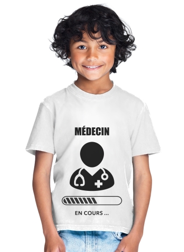  Etudiant medecine en cours Futur medecin docteur para Camiseta de los niños