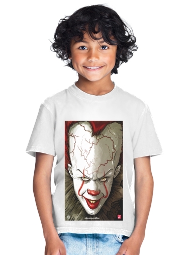  Evil Clown  para Camiseta de los niños