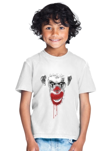  Evil Monkey Clown para Camiseta de los niños