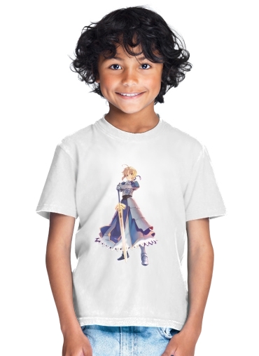  Fate Zero Fate stay Night Saber King Of Knights para Camiseta de los niños