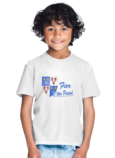  Fier detre picard ou picarde para Camiseta de los niños