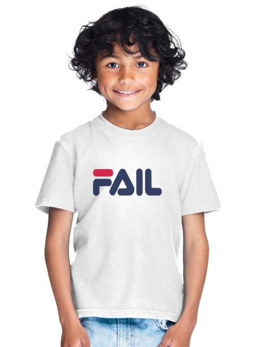  Fila Fail Joke para Camiseta de los niños