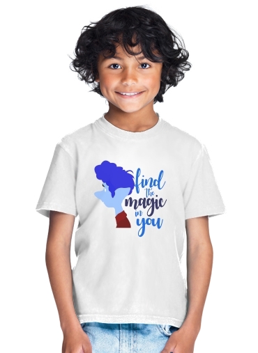  Find Magic in you para Camiseta de los niños