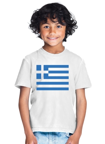  Bandera de Grecia para Camiseta de los niños